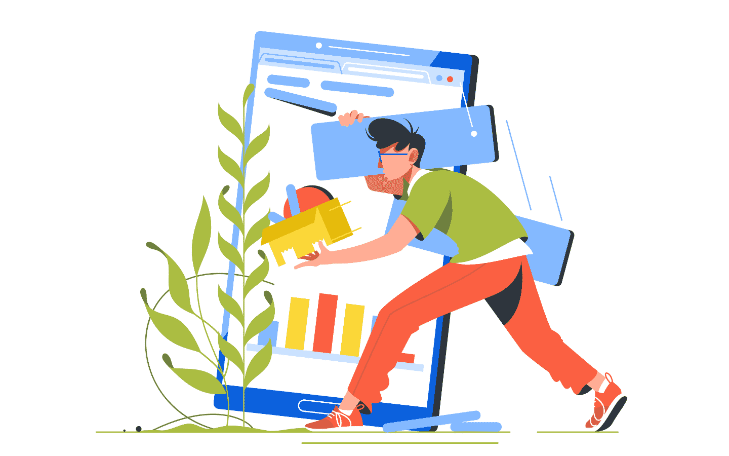 landing page
