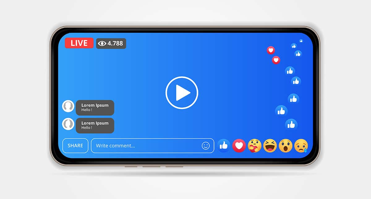 live facebook